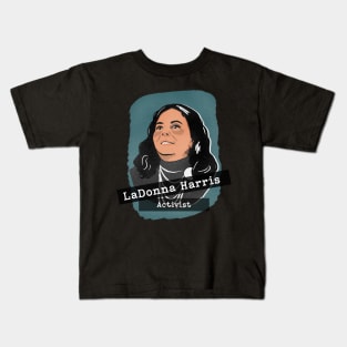 Herstory Portrait: LaDonna Harris Kids T-Shirt